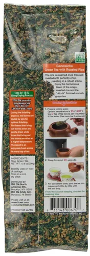 Vista 2 de Té Ito-En, Genmai-Cha, paquetes de 10.6 onzas (paquete de 4)