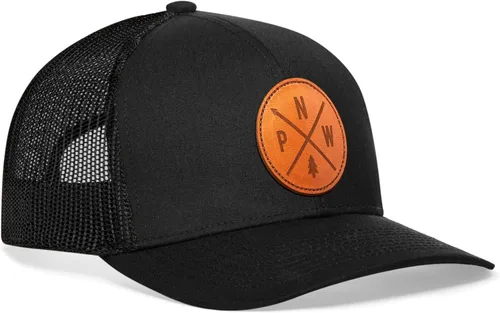 Vista 12 de HAKA PNW - Gorra de béisbol ajustable para hombre y mujer, diseño de camionero del noroeste del Pacífico