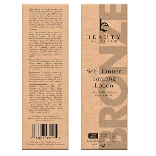 Vista 7 de Autobronceador con manopla bronceadora - Loción autobronceadora sin sol fabricada en Estados Unidos con ingredientes orgánicos