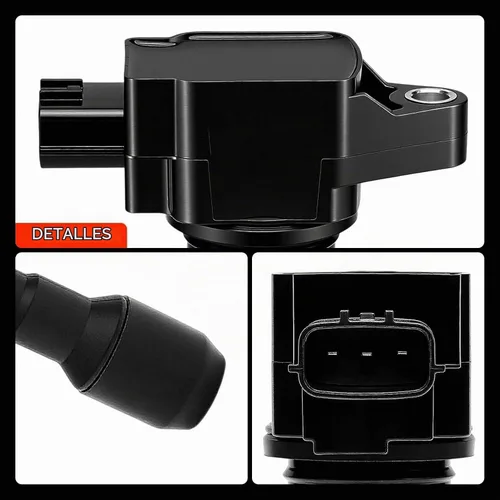 Vista 9 de A-Premium Paquete de bobinas de encendido del motor compatible con Nissan