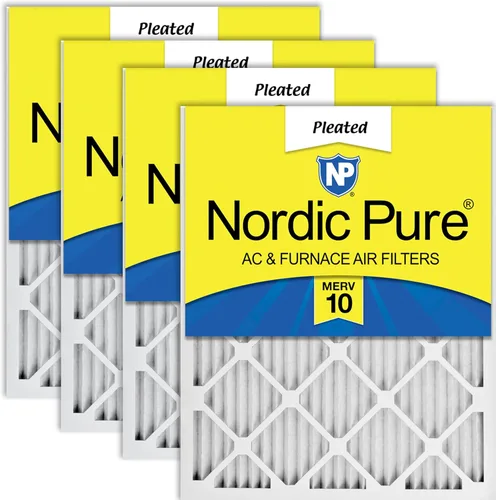 Vista 68 de Filtro de horno de aire acondicionado, caja de 6, de Nordic Pure Merv 12., 18x30x1M12-6