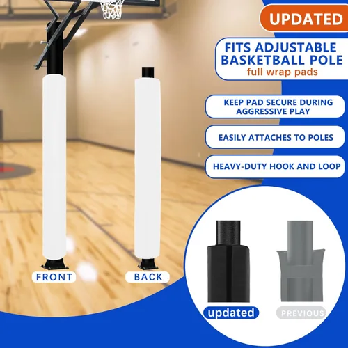 Vista 25 de Almohadilla de seguridad resistente para postes redondos de 3 a 5 pulgadas, impermeable y duradera, garaje, sótano, almohadilla de seguridad