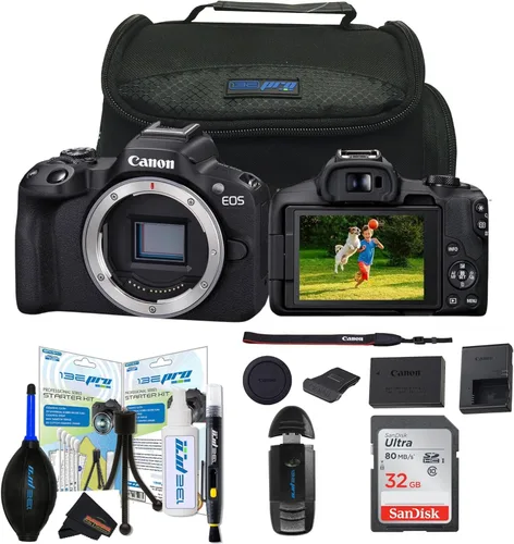 Vista 6 de Canon Cámara de vlogging sin espejo EOS R50 (solo cuerpo/negro) (renovada)