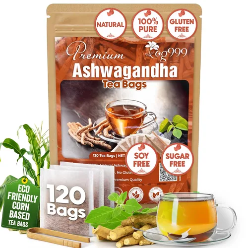 Vista 21 de TOG999, 60 bolsas de té de hoja de moringa premium, 100% natural y puro. Té de hierbas de moringa de hojas sueltas. Sin azúcar, sin cafeína, sin