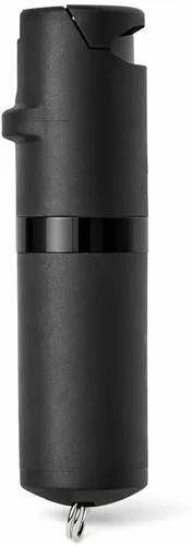 Vista 3 de POM Premium Pepper Spray Keychain, Quick Release Access Flip Top Safety, Police Grade OC Formula with UV Marking Dye, 25 Precision Bursts, 10 Foot