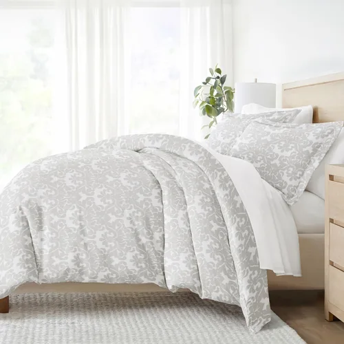 Vista 360 de Linen Market Funda de edredón individual para cama individual – Experimenta una comodidad similar a un hotel con una suavidad inigualable