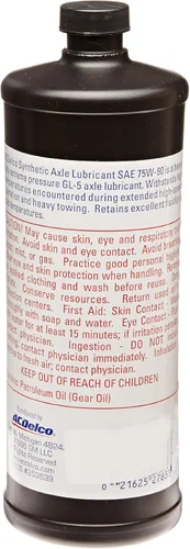 Vista 2 de GM genuino (88900401) 75W-90 lubricante angular sintético - 1 cuarto de galón