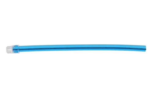 HSB 101520 - Eyectores de saliva dentales desechables, color azul/azul, tubos de succión suaves, flexibles y eficientes, 100/paquete