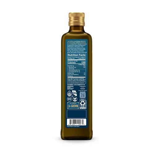 Vista 2 de California Olive Ranch, Colección Reserva: Aceite de Oliva Virgen Extra Miller's Blend, 16.9 fl oz (Paquete de 6)