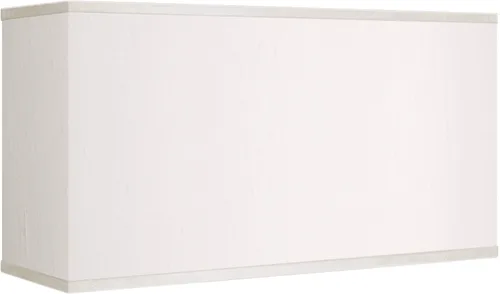 Vista 8 de Pantalla rectangular de seda sintética texturizada roja, grande, 17 pulgadas de ancho x 8 pulgadas de profundidad x 10 pulgadas de alto, araña