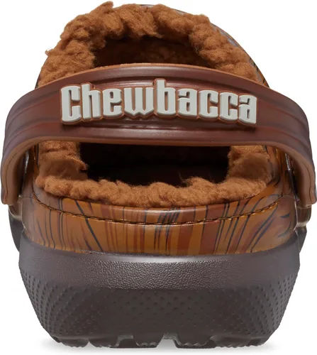 Vista 2 de Crocs Zuecos clásicos unisex con forro de Star Wars Chewbacca