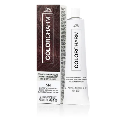 Vista 26 de COLORCHARM - Tinte permanente para el cabello, tinte para el cabello para cobertura de canas, añade brillo, 2 onzas