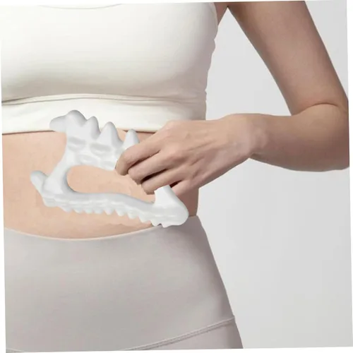 Vista 2 de Gua Sha corporal para celulitis y tonificación, herramienta de masaje corporal Gua Sha de cerámica, masajeador de drenaje linfático para aliviar