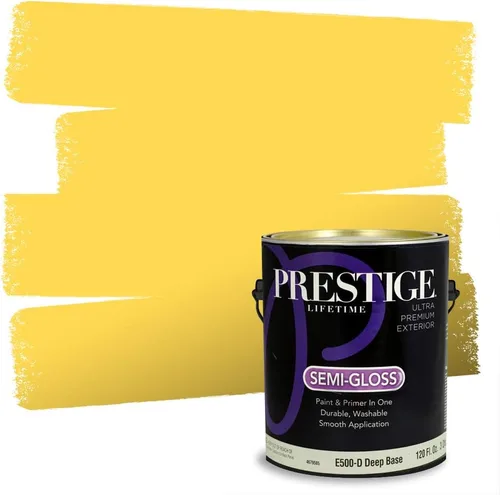 Vista 86 de PRESTIGE Pinturas de pintura exterior e imprimación en uno, 1 galón, plano, combinación comparable de Benjamin Moore* Pila de heno