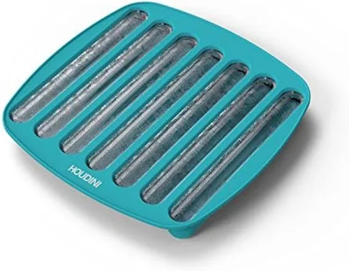 Vista 5 de Houdini H9-013401T Molde de hielo esfera, 2.5 pulgadas, azul (paquete de 4)