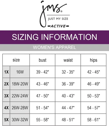 Vista 4 de Just My Size Camiseta sin mangas Cool Dri para mujer