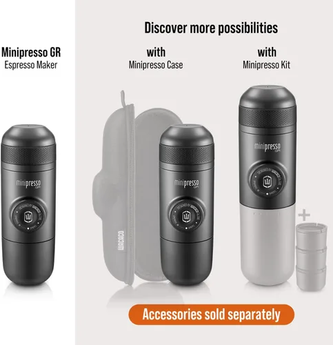Vista 2 de Wacaco Minipresso Gr máquina de espresso portátil