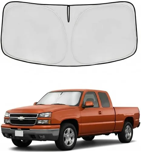 Vista 102 de Parasol para parabrisas Rivian R1S 2022-2024 2025, parasol para ventana frontal, ajuste personalizado, accesorios R1S, visera solar, pantalla