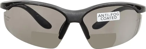 Vista 8 de voltX 'Constructor' - Gafas de seguridad de lectura bifocales (Transparente +1.0 Dioptrías) Certificadas ANSI Z87.1+ & CE EN166F / Gafas