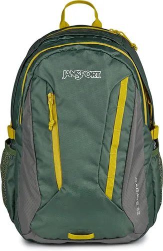Vista 7 de JanSport Mochila Agave para mujer - Bolsa para portátil de 15 pulgadas, color negro