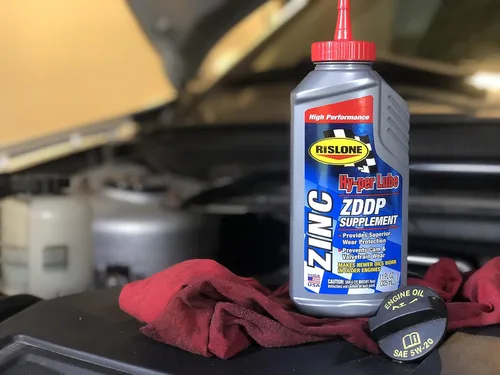Vista 3 de Rislone 4405 Hy-per Lube Zinc ZDDP Suplemento, 11 onzas Aditivo de zinc ZDDP real