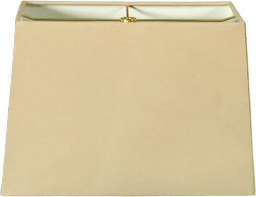 Vista 14 de Royal Designs, Inc. HB-613-12AGL Pantalla para lámpara de tapa dura rectangular, (5 x 10) x (8 x 12) x 9.5, Oro Antiguo
