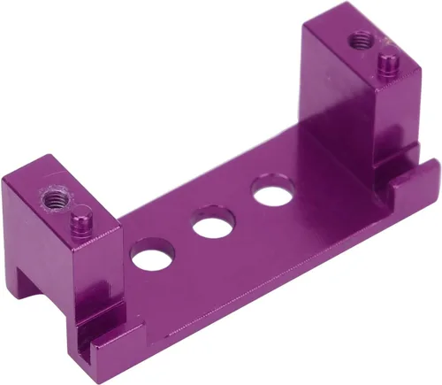 Vista 6 de Asiento de engranaje de dirección de montaje servo RC compatible con WLtoys 144001 Escala 1/14 RC Model Cars (morado)