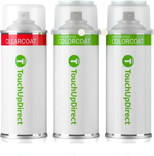 Vista 153 de TouchUpDirect 1J7 Atomic Silver Metallic Compatible con Lexus Exact Match - Aerosol de pintura de retoque - Kit esencial