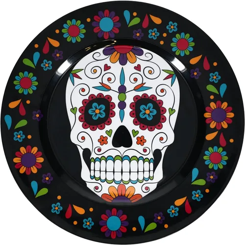 Vista 2 de Charmed By Dragons Day of the Dead Sugar Skull - Juego de 4 cargadores (4 calaveras de azúcar)