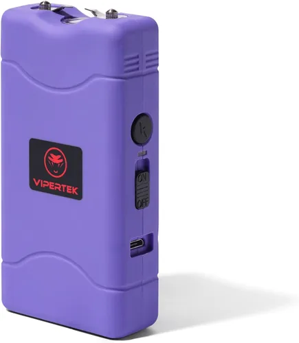 Vista 9 de VIPERTEK VTS-880 Mini pistola paralizante para defensa personal recargable con linterna LED