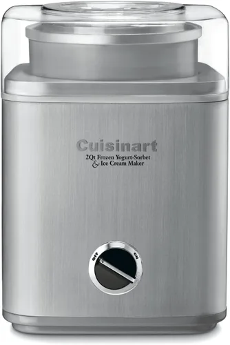 Vista 5 de Cuisinart Máquina para hacer pan, compacta y automática, ajustes personalizables, panes de hasta 2 libras, CBK-110P1, máquina de plata y helados