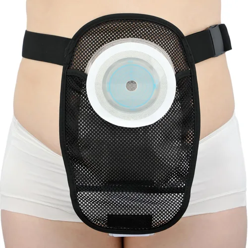 Stretchy Ostomy Bag Cover Ostomy Pouch Cover Washable Lightweight Pouch Liner Protective Bag Women Men