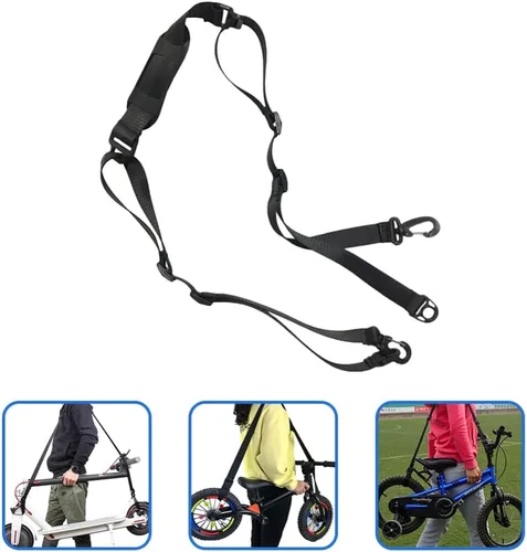 Vista 3 de Correa de coche Correas ajustables Accesorios de bicicleta Kid Bike Carrier Cinturón de hombro Accesorios de ciclismo Correa de hombro Bicicleta