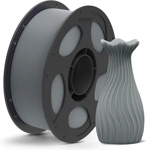 Vista 25 de ANYCUBIC Filamento PLA mate de 0.069 pulgadas, filamento PLA de impresión 3D de 0.069 pulgadas, precisión dimensional +/- 0.001 in, carrete