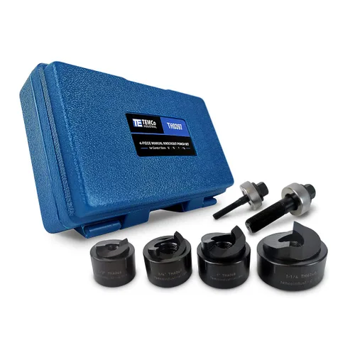 TEMCo TH0397 - Kit de destornilladores manuales para conductos eléctricos de ½ pulgada a 1-1/4" pulgadas (tamaño de conducto de 1/2"- 1-1/4")