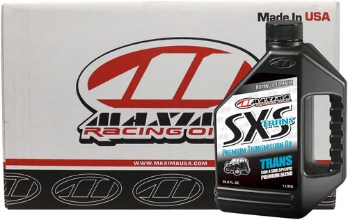 Vista 2 de Maxima Racing Oils 40-41901-2PK SXS 80w Aceite de Transmisión Premium Botella de 1L, Paquete de 2