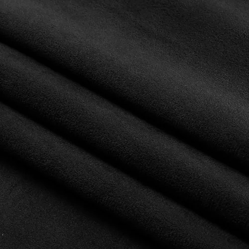 Vista 6 de Victree Cortinas opacas de terciopelo con pompones para dormitorio, cortinas opacas de 52 x 90 pulgadas de largo, oscurecimiento de la habitación