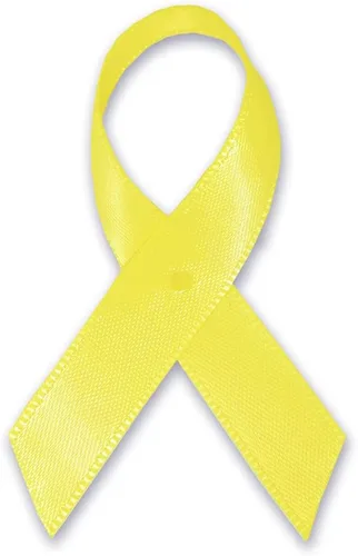 Vista 4 de PinMart Cinta de concientización de tela a granel, paquete de 25 con pasadores de seguridad