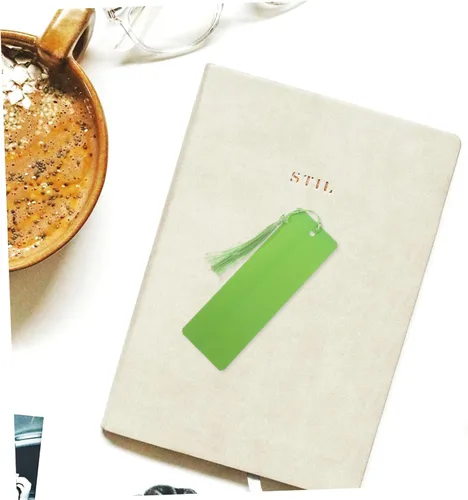 Vista 3 de Beautiful 1 Set Hand-Painted Blank Bookmark Cardboard DIY Material DIY Bookmarks Blank Bookmarks Paper Bookmarks Paper Bookmark Tag Doodle Hanging