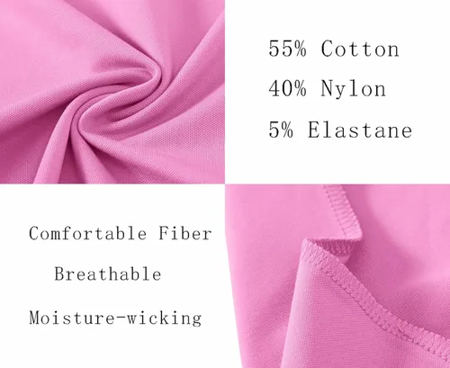 Vista 5 de AjezMax Polo de golf de manga larga para mujer, ligero, de secado rápido, absorbe la humedad, atlético, tenis, deportes, 3 botones