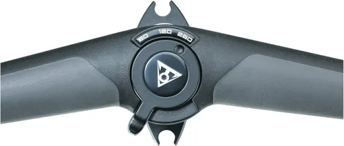 Vista 2 de Topeak JoeBlow Ace DX - Bomba de piso de alta presión de triple etapa de 260 PSI con SmartHead DX1, manguera extra larga y medidor de base de 4