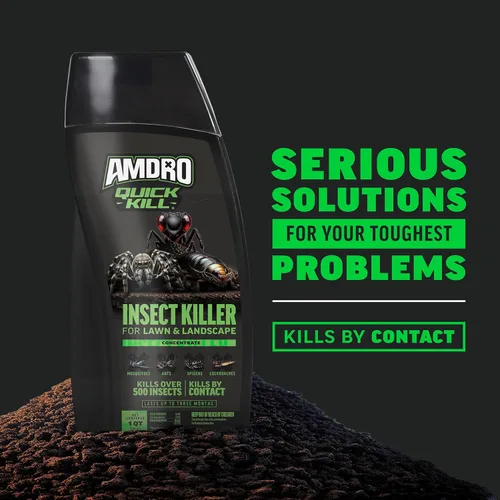 Vista 13 de Amdro 100550457 Mata insectos para exteriores de matanza rápida, 32 oz