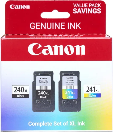 Canon Tinta original PG-240 XL / CL-241 XL Paquete de valor (2 cartuchos), Compatible con MG2120/3120/4120/2220/3220/4220/3520/3620,