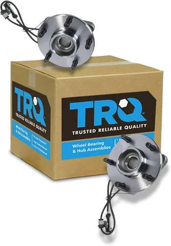 Vista 160 de Conjunto de rodamiento de rueda y buje TRQ para parte trasera izquierda y derecha, 2 piezas, compatible con Ford Expedition 2007-2010 y Lincoln