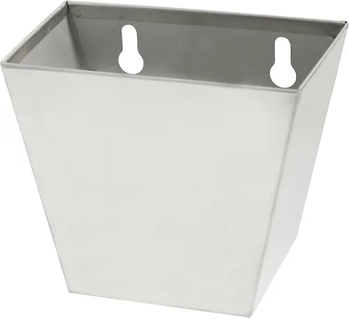 Vista 7 de Colector de tapa de botella de cerveza de cobre antiguo montado en la pared, cubo de acero inoxidable (paquete de 2)