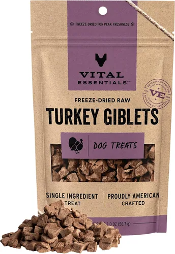 Vista 13 de Vital Essentials Golosinas de pechuga de pollo de un solo ingrediente para perros, 2.1 oz Liofilizadas crudas Golosinas de entrenamiento de alta