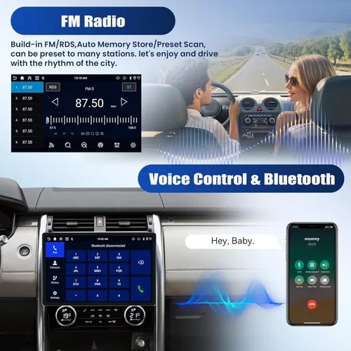 Vista 4 de [4+64GB] Android 15 Car Radio Stereo for Honda Civic 2012 2013 2014 2015 with Wireless CarPlay Android Auto,11.5" Touch Screen Car Radio with