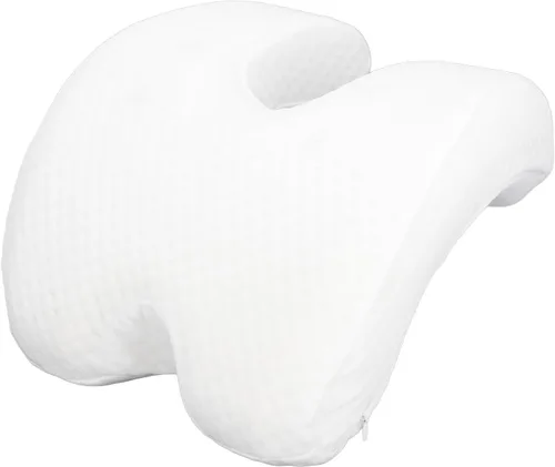 Vista 6 de Almohada para dormir para pareja, almohada de brazo de rebote lento, almohada de presión de rebote lento, almohada de espuma viscoelástica, almohada