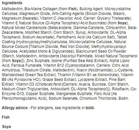 Vista 2 de Vitabiotics Perfectil Platinum - 30 Tabletas - Paquete de 2