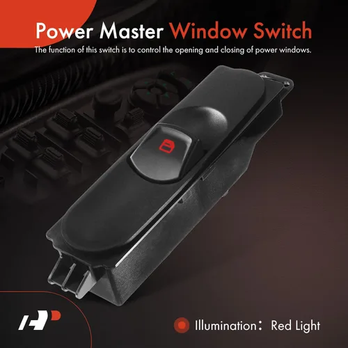 Vista 3 de A-Premium Interruptor de elevalunas eléctrico compatible con Mercedes-Benz Serie W639 Vito 2009 2010 2011 2012 2013, lado derecho del pasajero